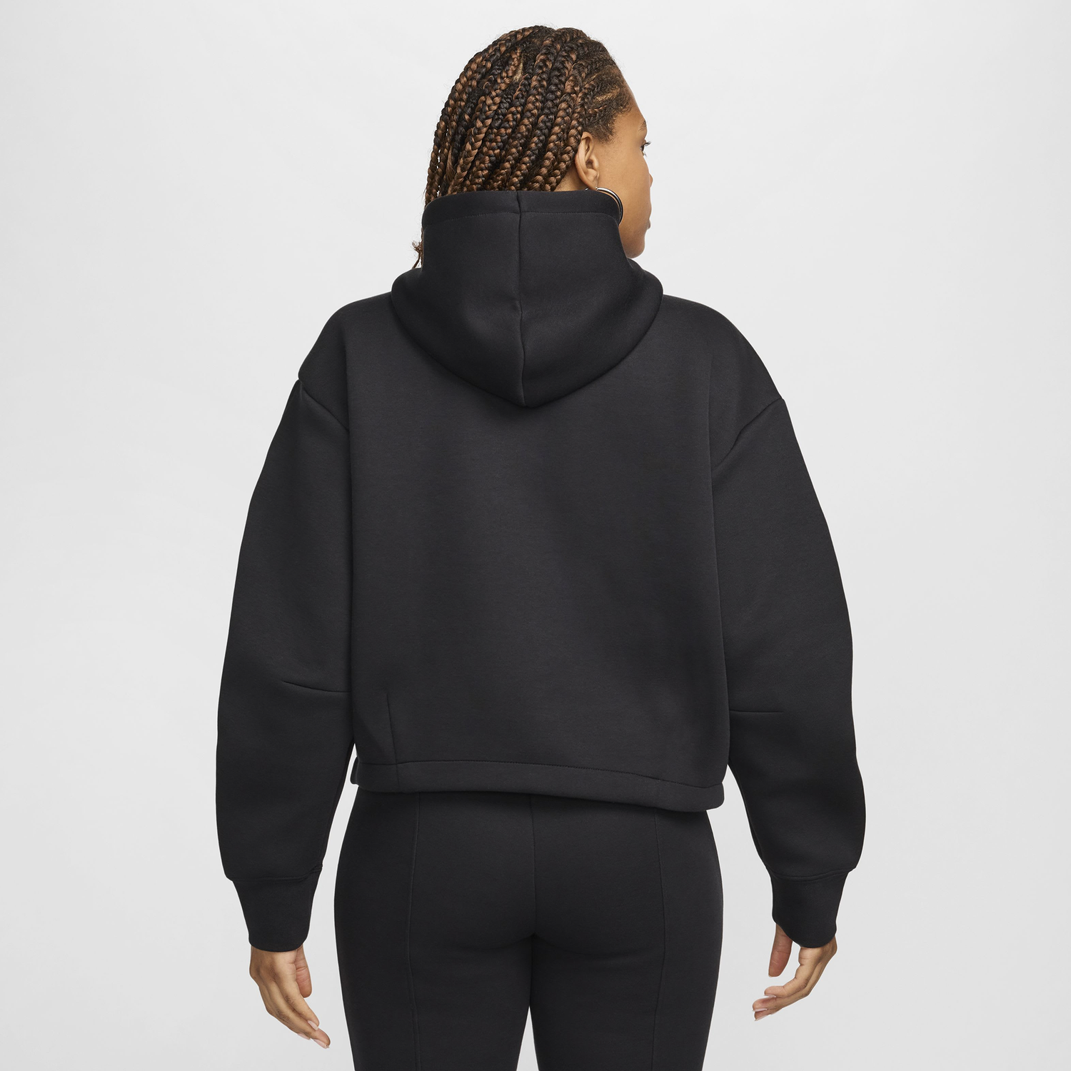Nike NSW Tech Fleece OS Hoodie - Women's - Black/Black