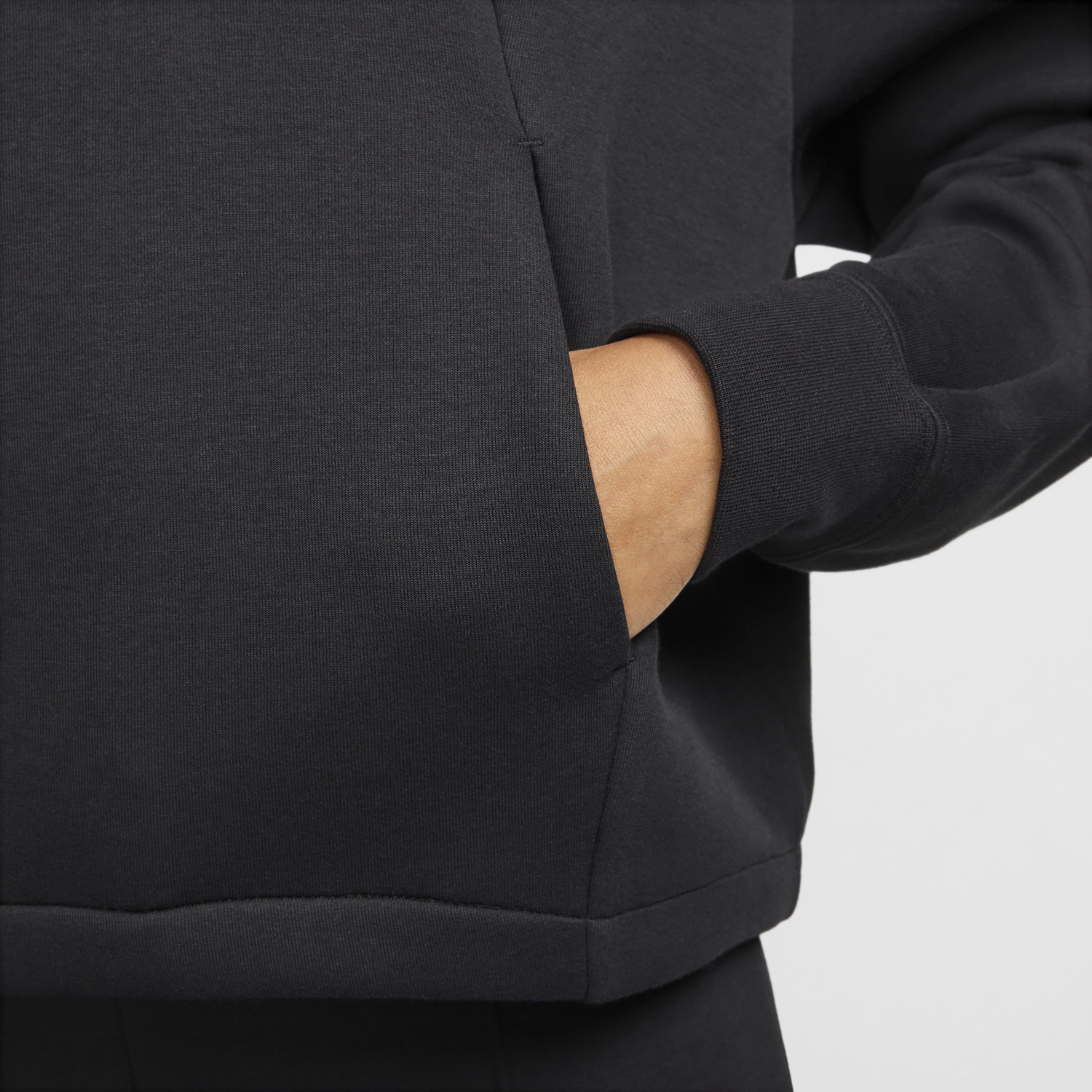 Nike NSW Tech Fleece OS Hoodie - Women's - Black/Black