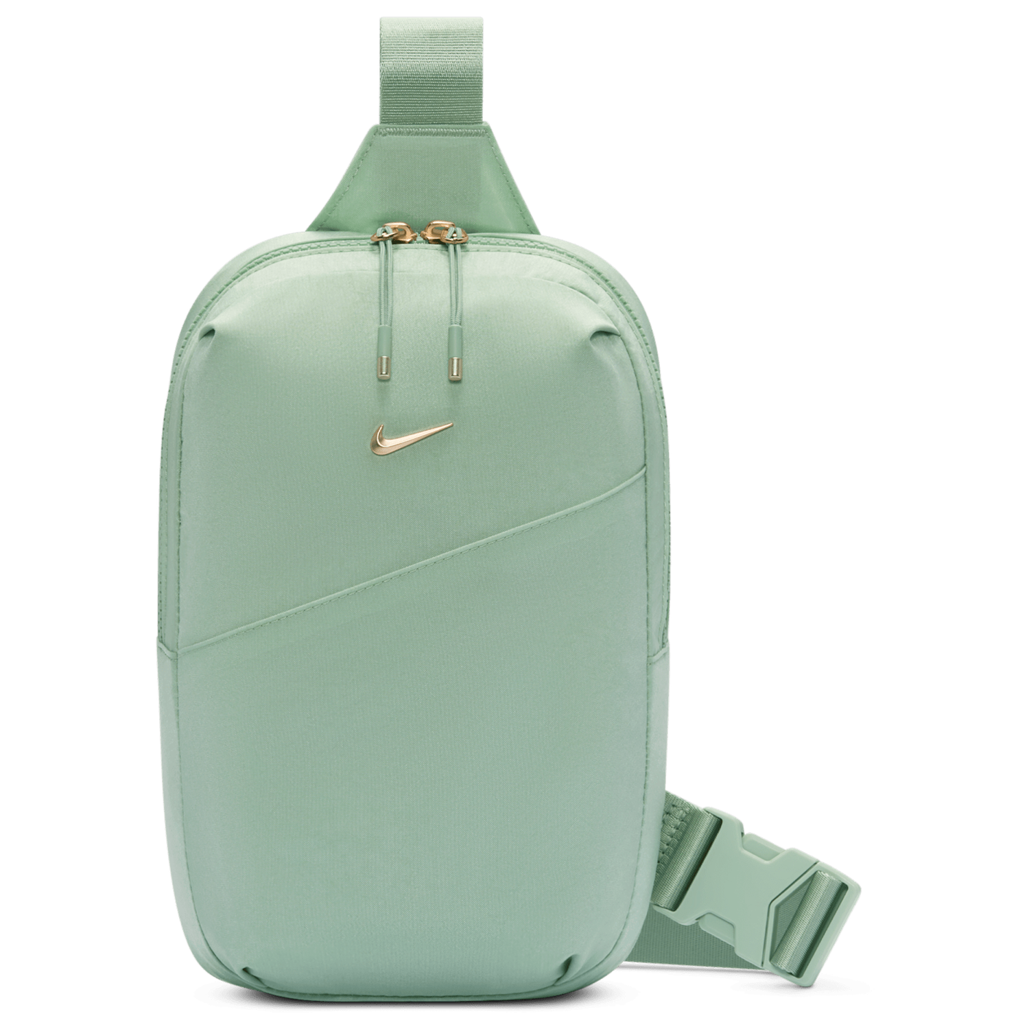 Nike Aura Crossbody Bag - Women's - Steam/Steam/Lt Trnsprnt Gld