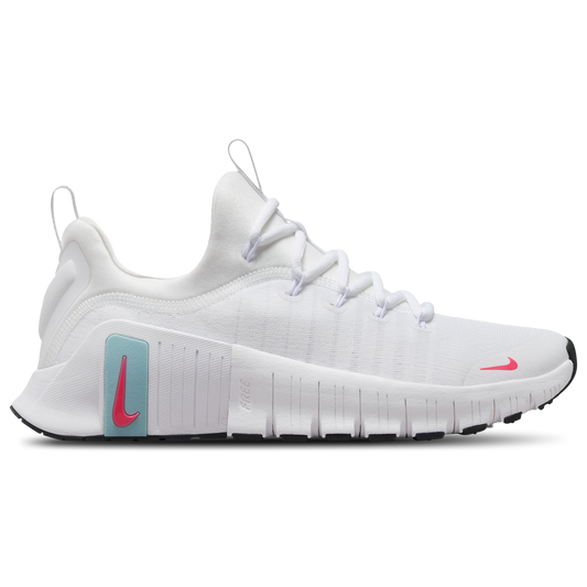 Nike Metcon 6 - Women's - White/Hot Punch/Denim Turquoise