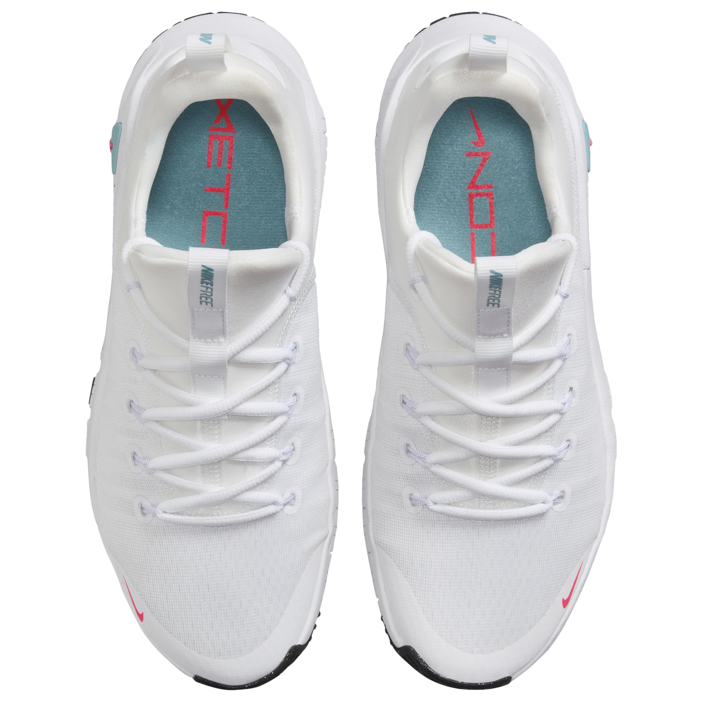 Nike Metcon 6 - Women's - White/Hot Punch/Denim Turquoise