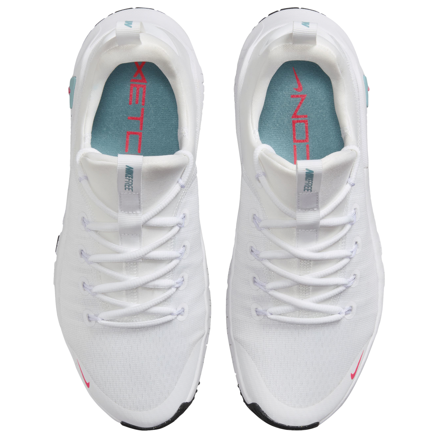 Nike Metcon 6 - Women's - White/Hot Punch/Denim Turquoise