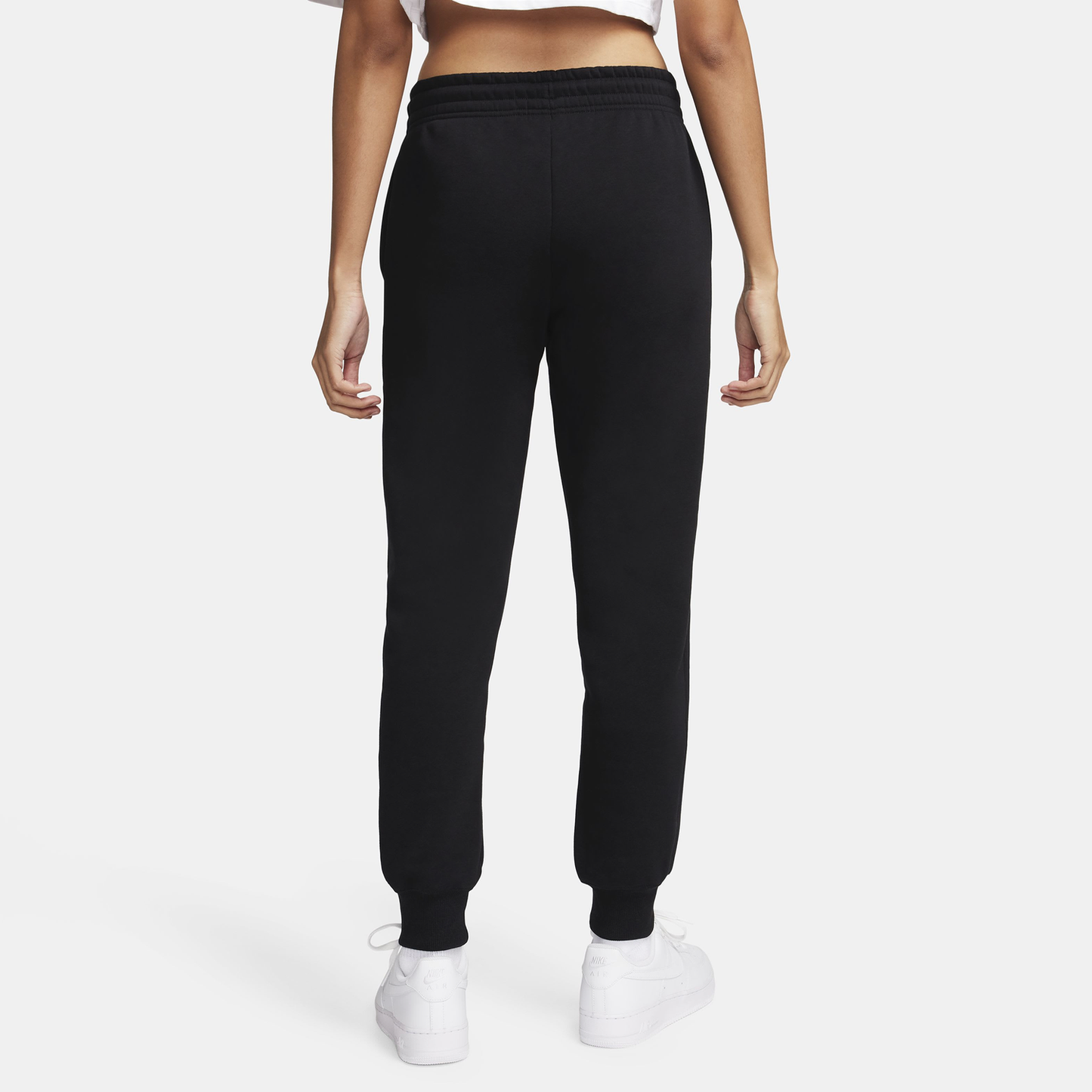 Nike NSW Phoenix Fleece MR Pants - Women's - Black/Sail