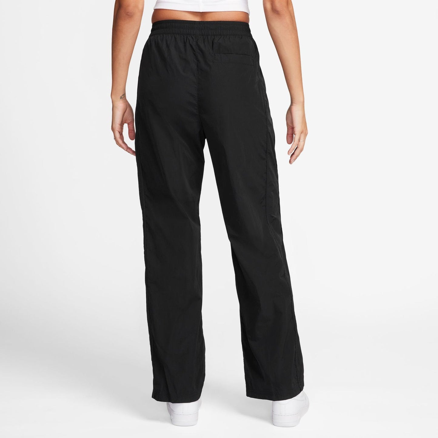 Nike Windrunner Woven HR OH Pants - Women's - Black/White