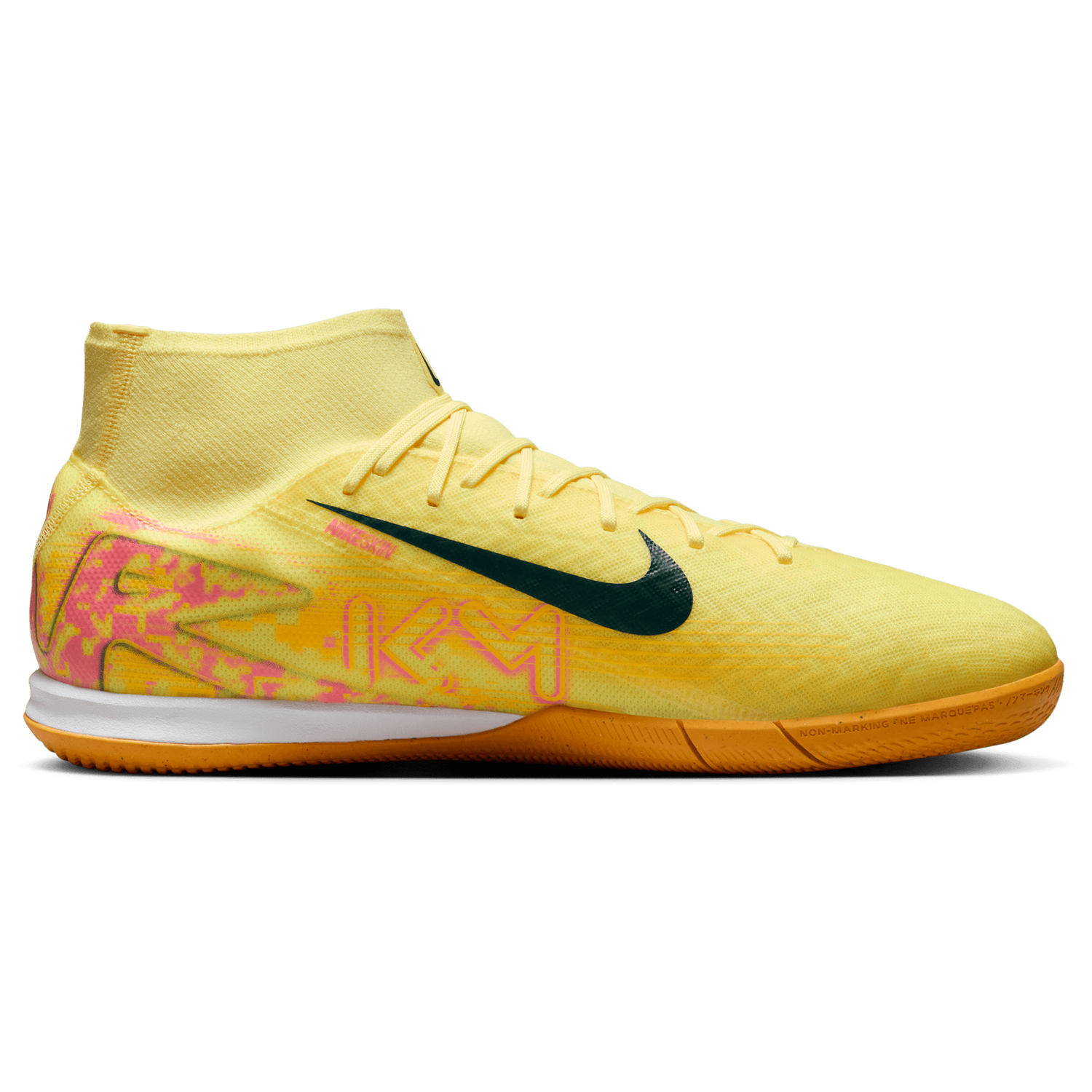 Nike Zoom Superfly 10 Academy KM IC - Men's - Armory Navy/Lt Laser Orange