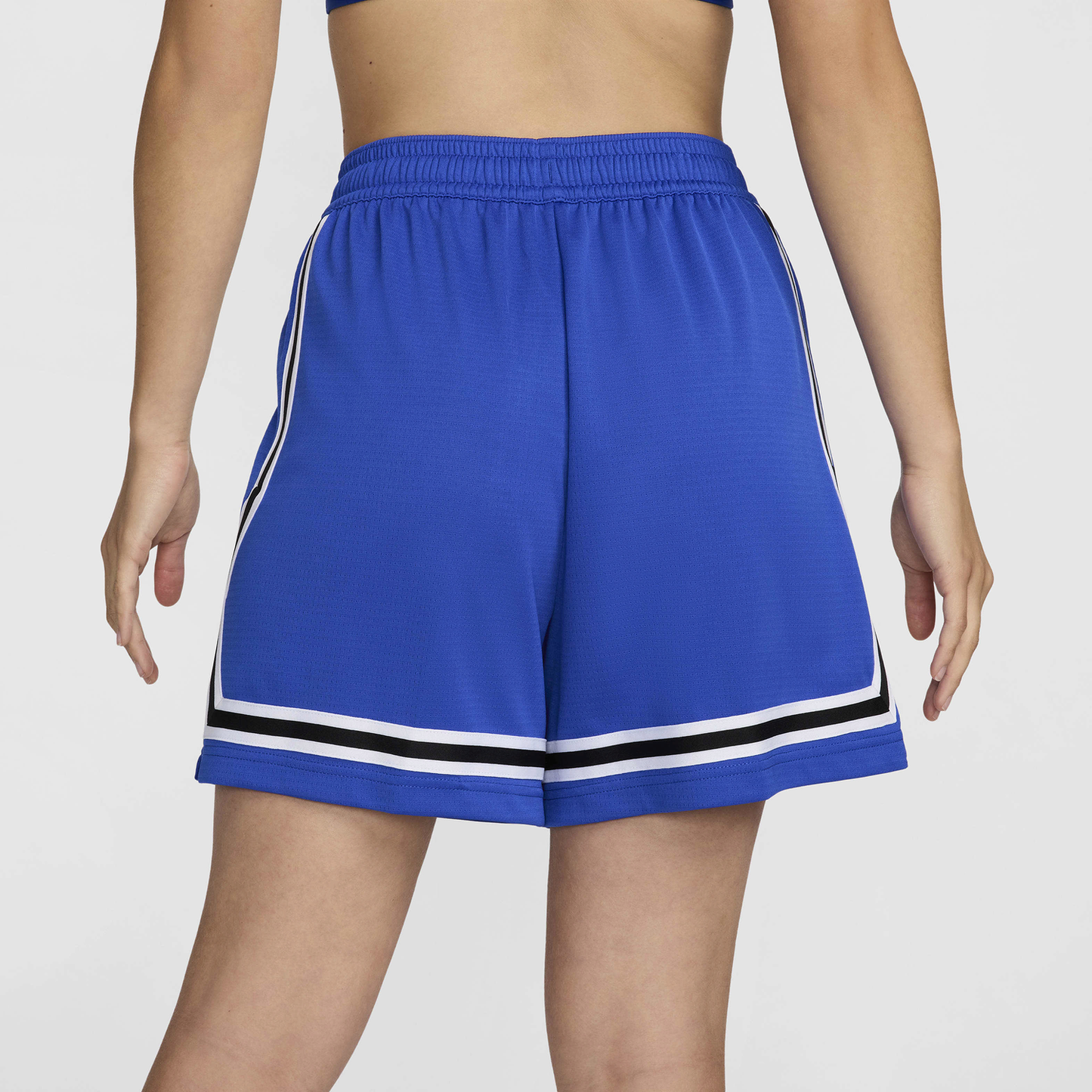 Nike Dri-FIT Crossover 5" Shorts - Women's - Hyper Royal/Black/White