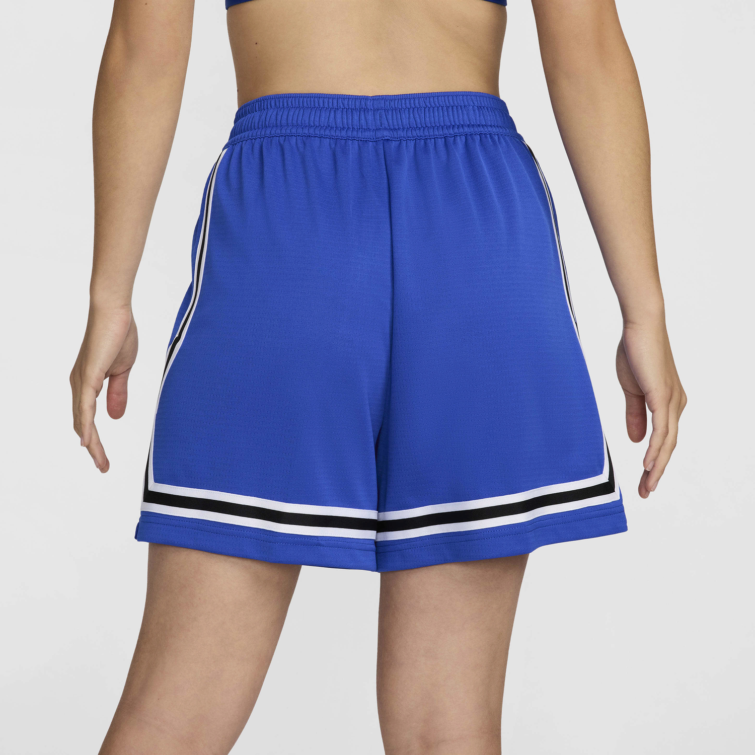 Nike Dri-FIT Crossover 5" Shorts - Women's - Hyper Royal/Black/White