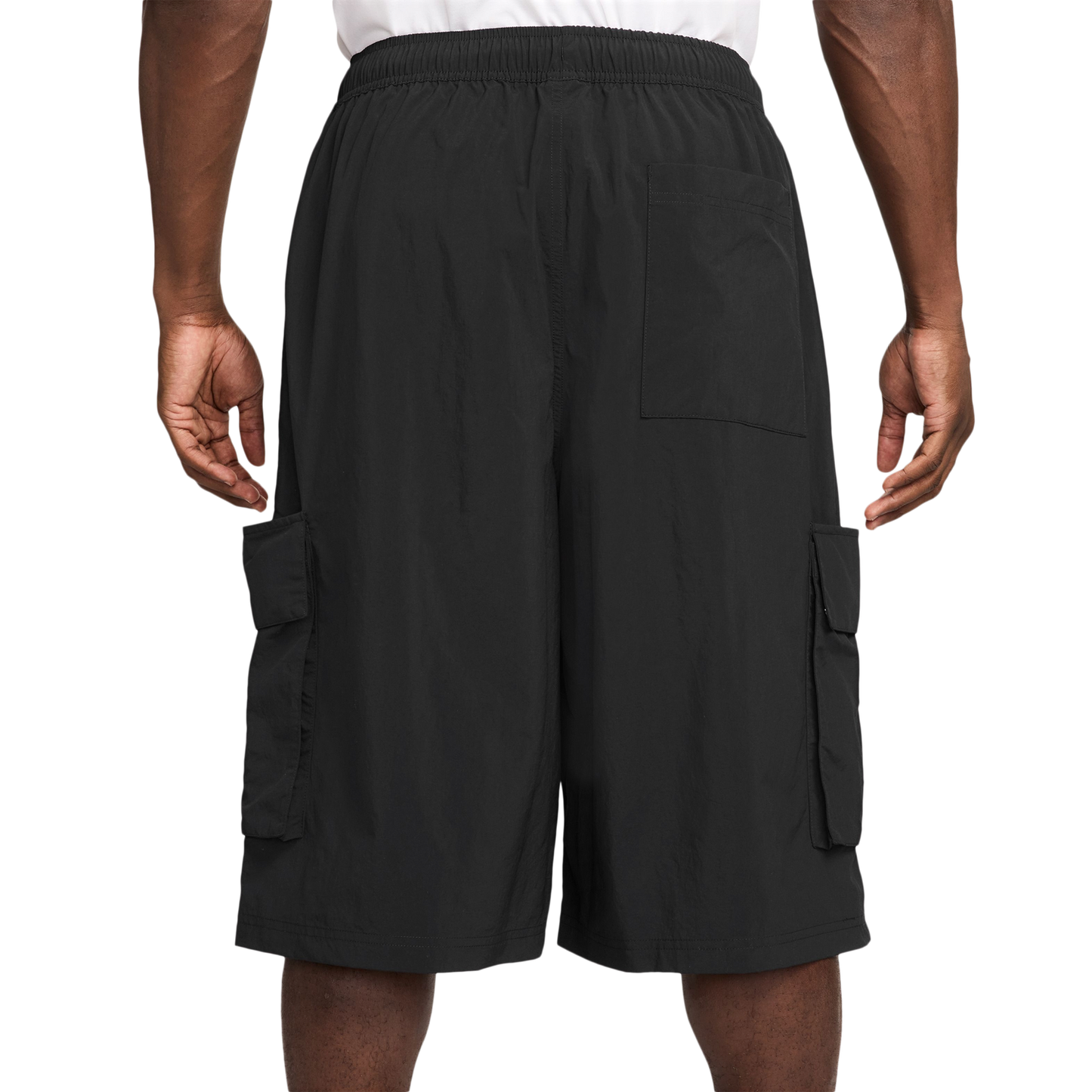 Nike Club Oversized Cargo Shorts - Men's - Black/White