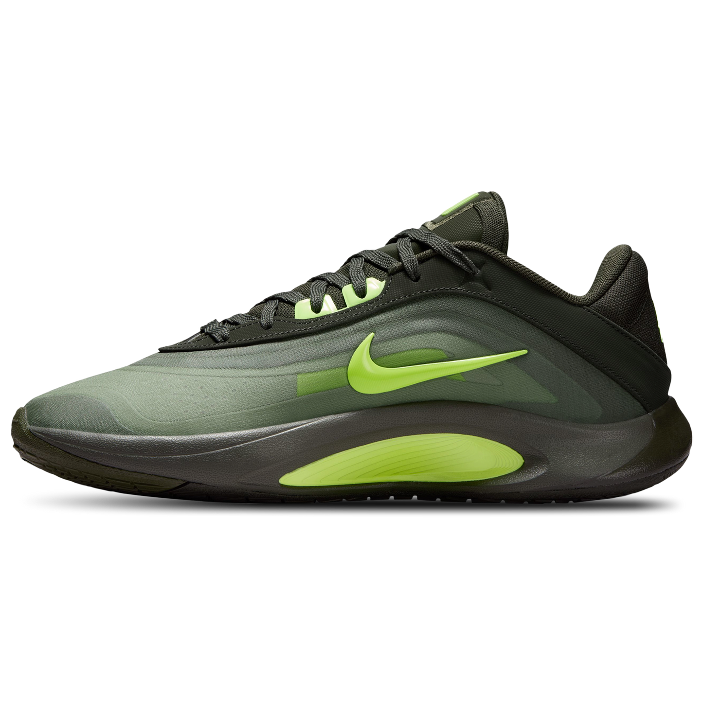 Nike A'One - Men's - Sequoia/Volt/Cargo Khaki