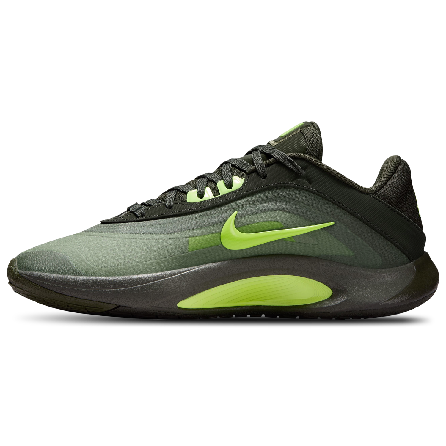 Nike A'One - Men's - Sequoia/Volt/Cargo Khaki