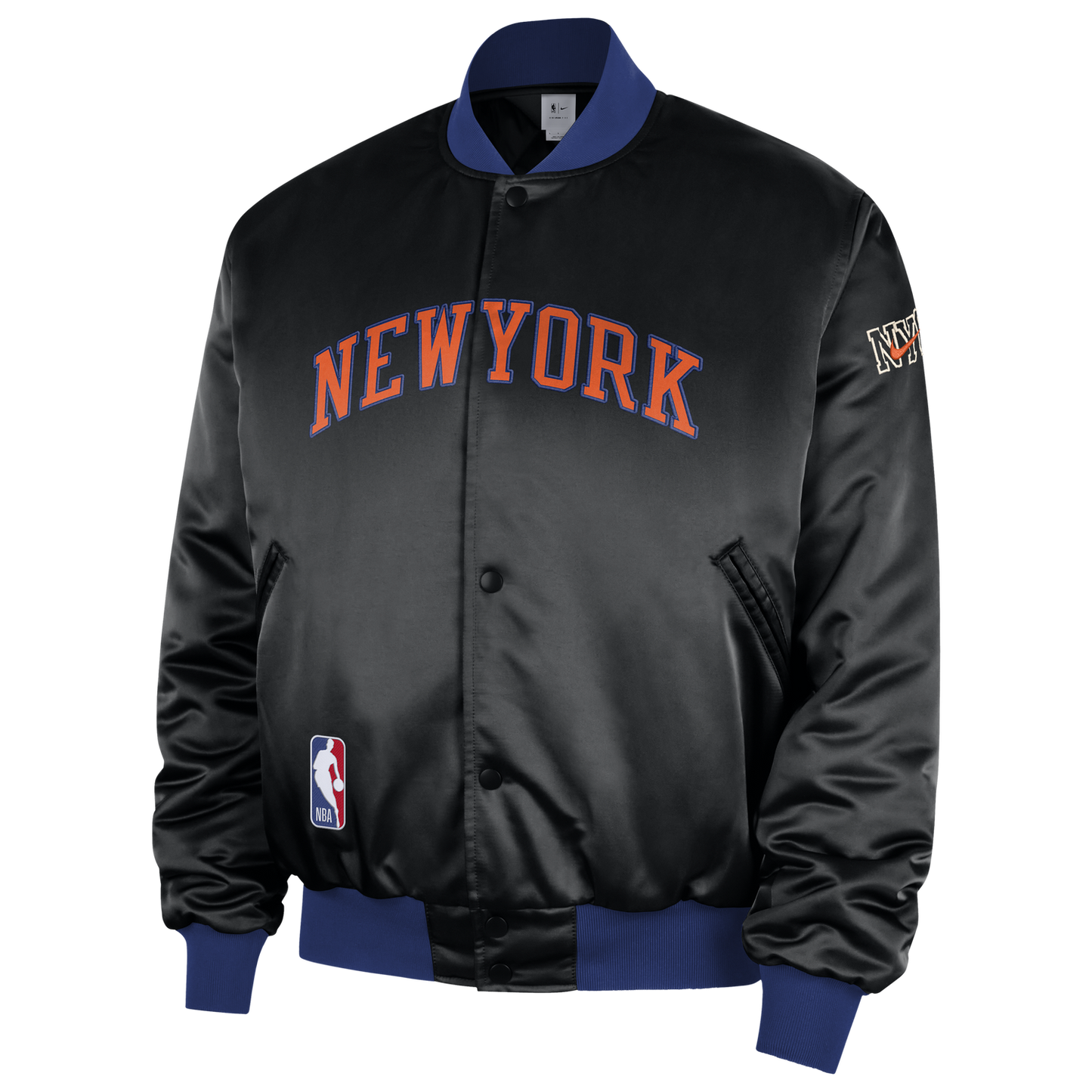 Nike Knicks Premium City Edition Jacket - Men's - Black/Multi