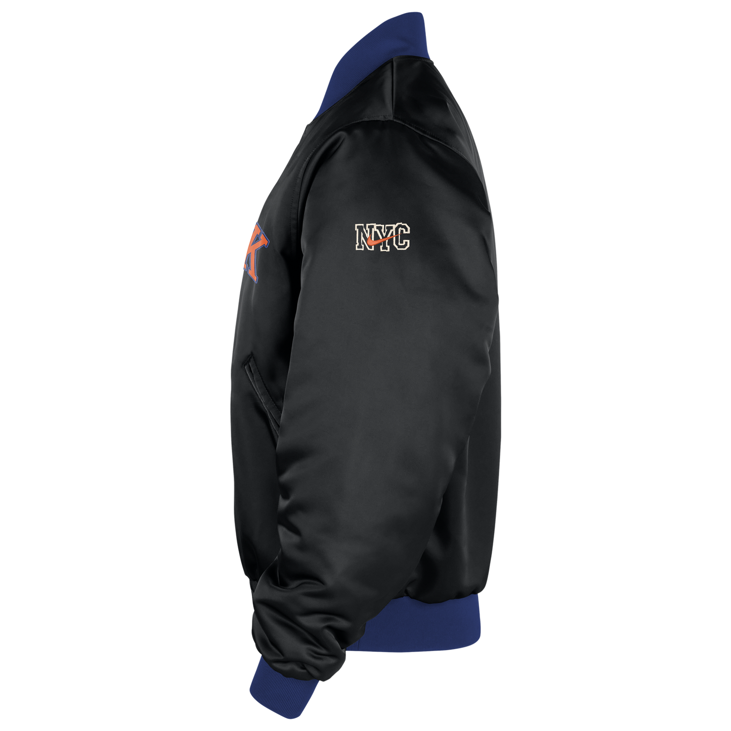 Nike Knicks Premium City Edition Jacket - Men's - Black/Multi