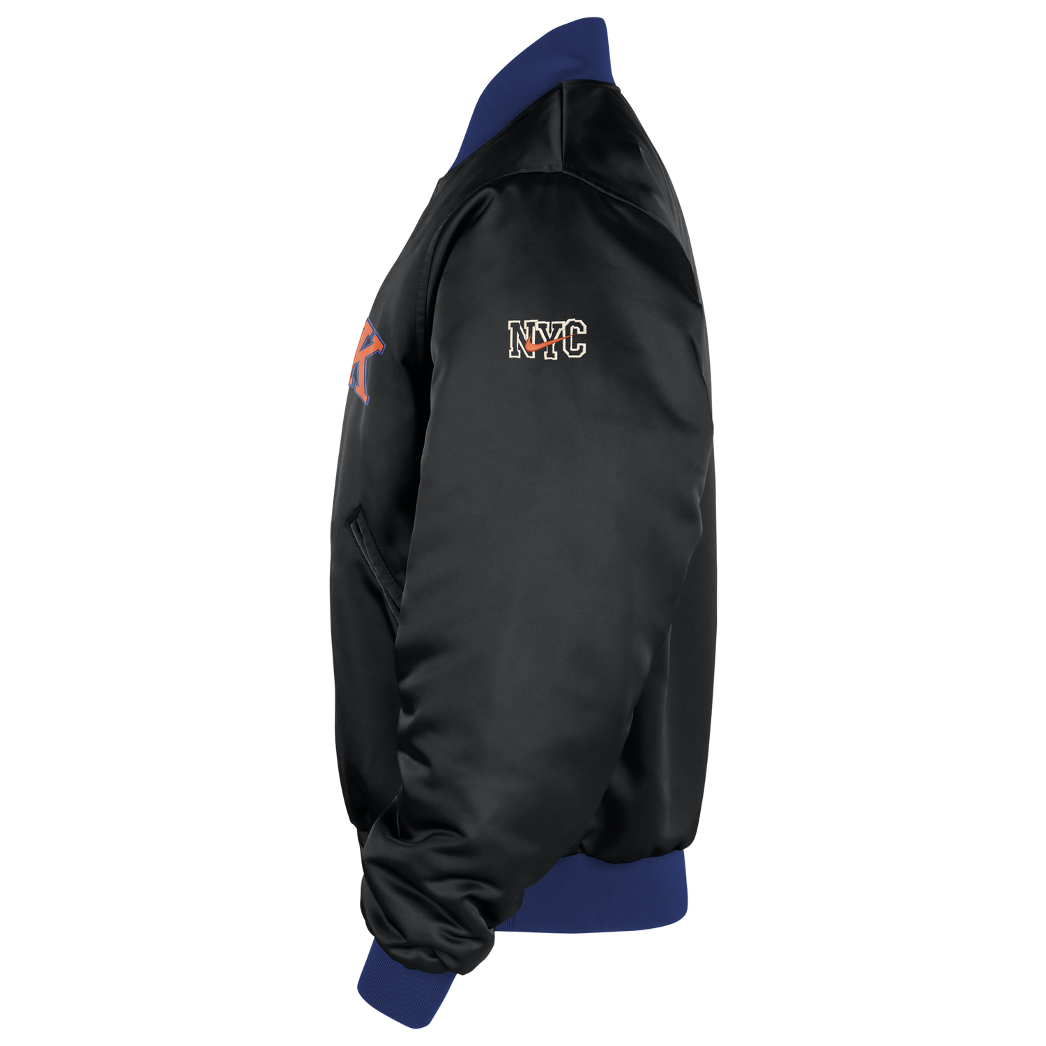 Nike Knicks Premium City Edition Jacket - Men's - Black/Multi