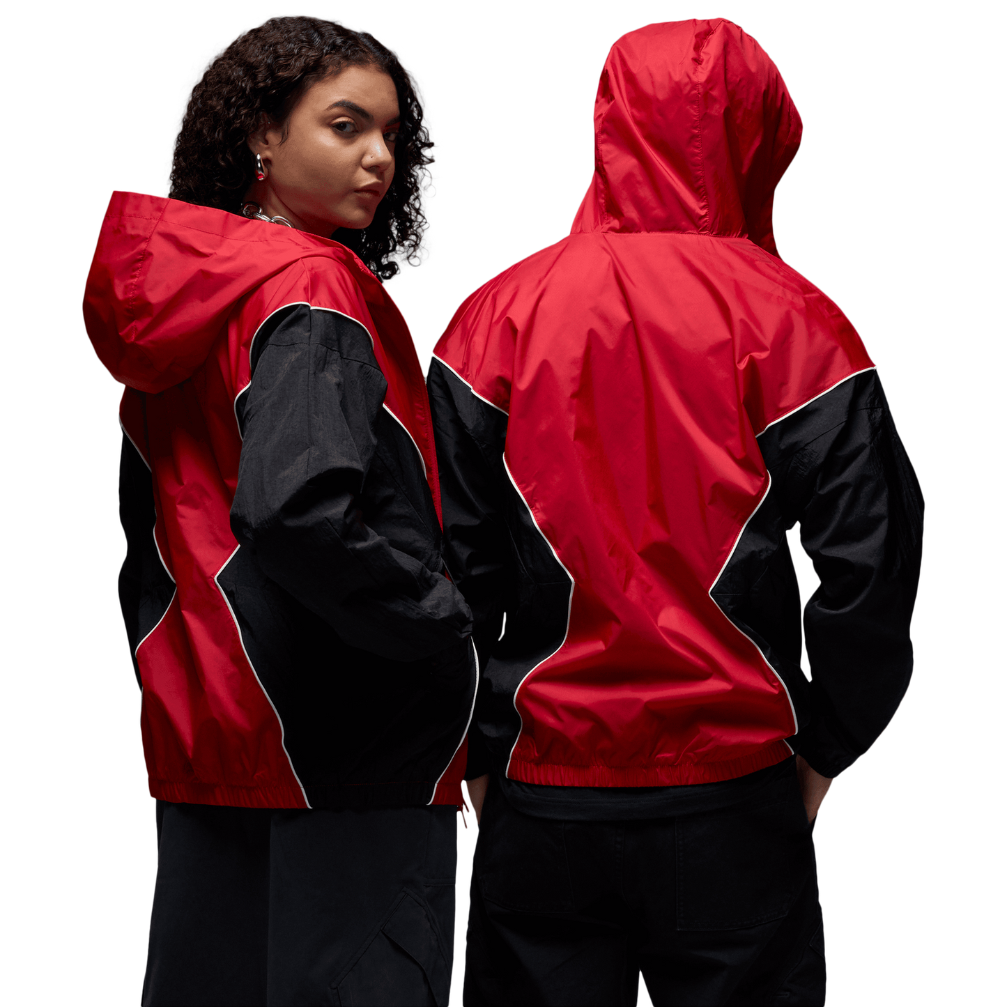 Jordan Essential Draft Jacket - Men's - Varsity Red/Black/Sail