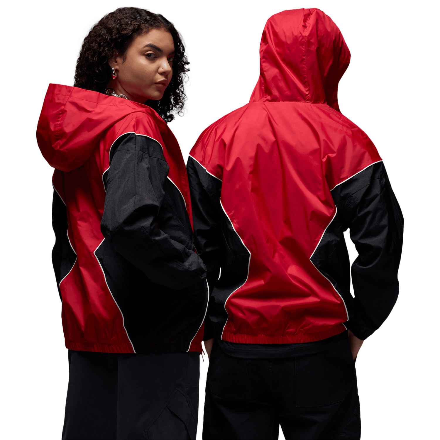 Jordan Essential Draft Jacket - Men's - Varsity Red/Black/Sail