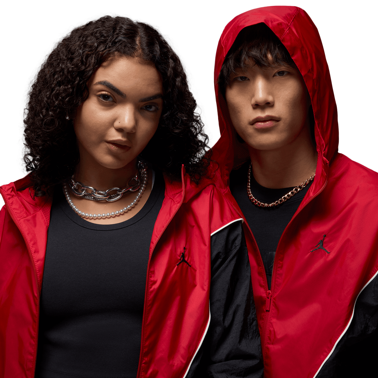 Jordan Essential Draft Jacket - Men's - Varsity Red/Black/Sail