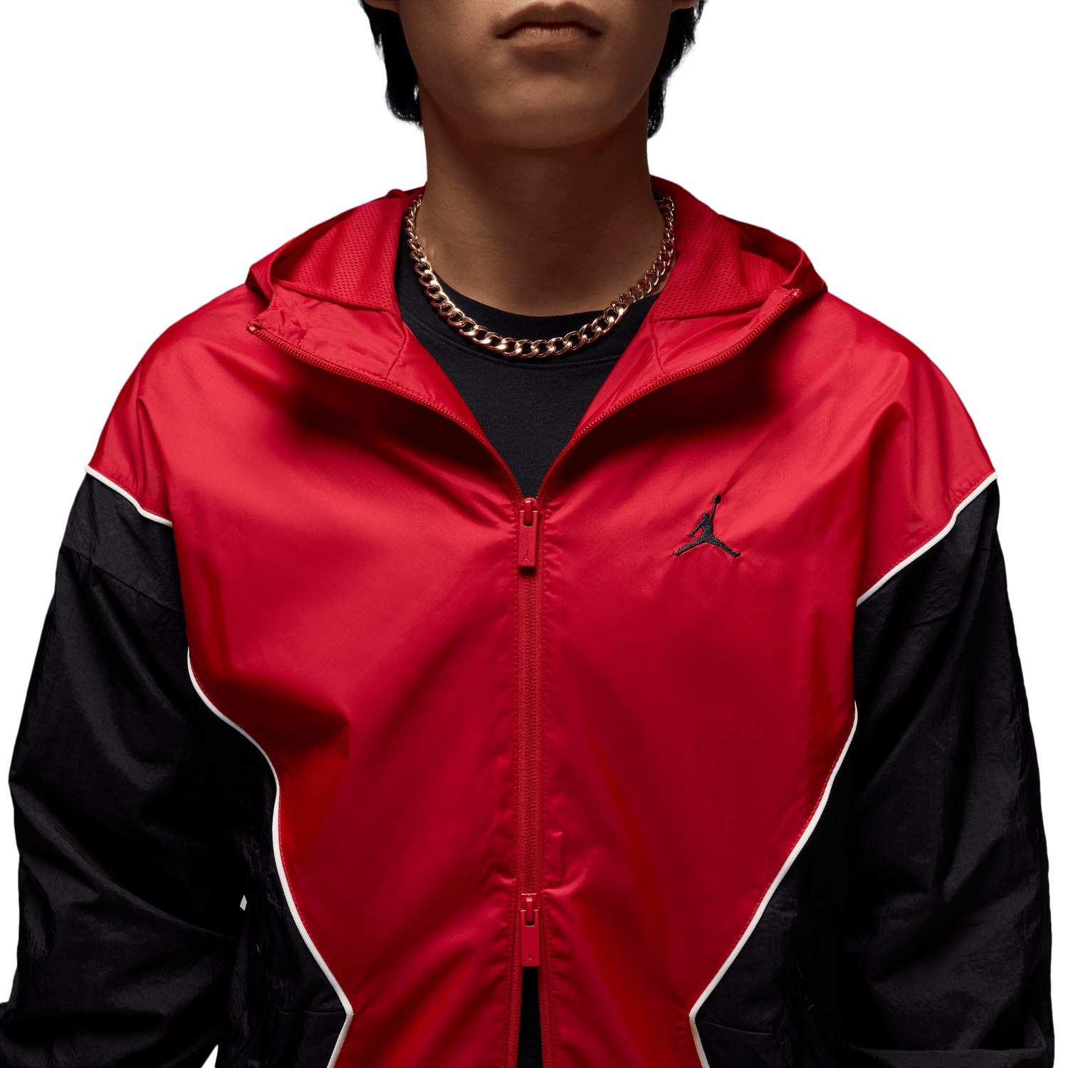 Jordan Essential Draft Jacket - Men's - Varsity Red/Black/Sail