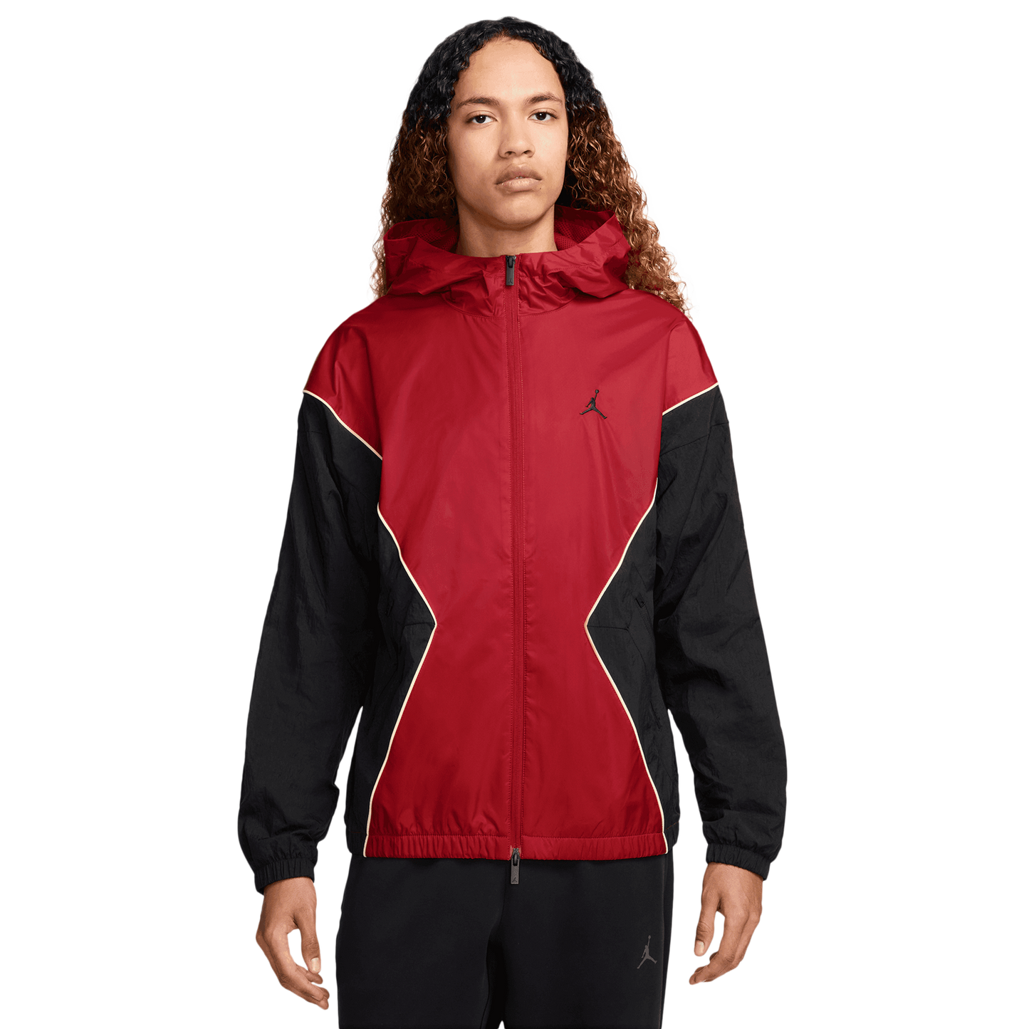 Jordan Essential Draft Jacket - Men's - Varsity Red/Black/Sail