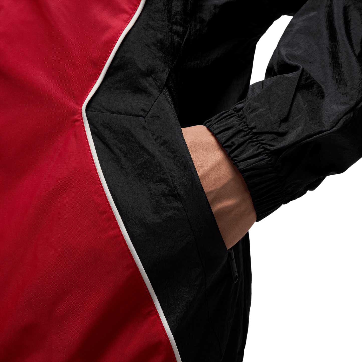 Jordan Essential Draft Jacket - Men's - Varsity Red/Black/Sail