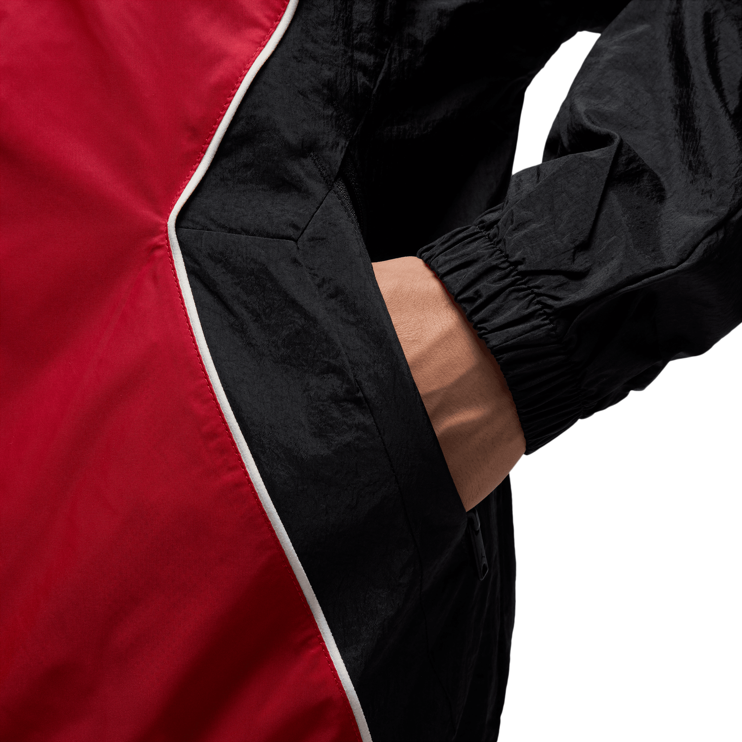 Jordan Essential Draft Jacket - Men's - Varsity Red/Black/Sail