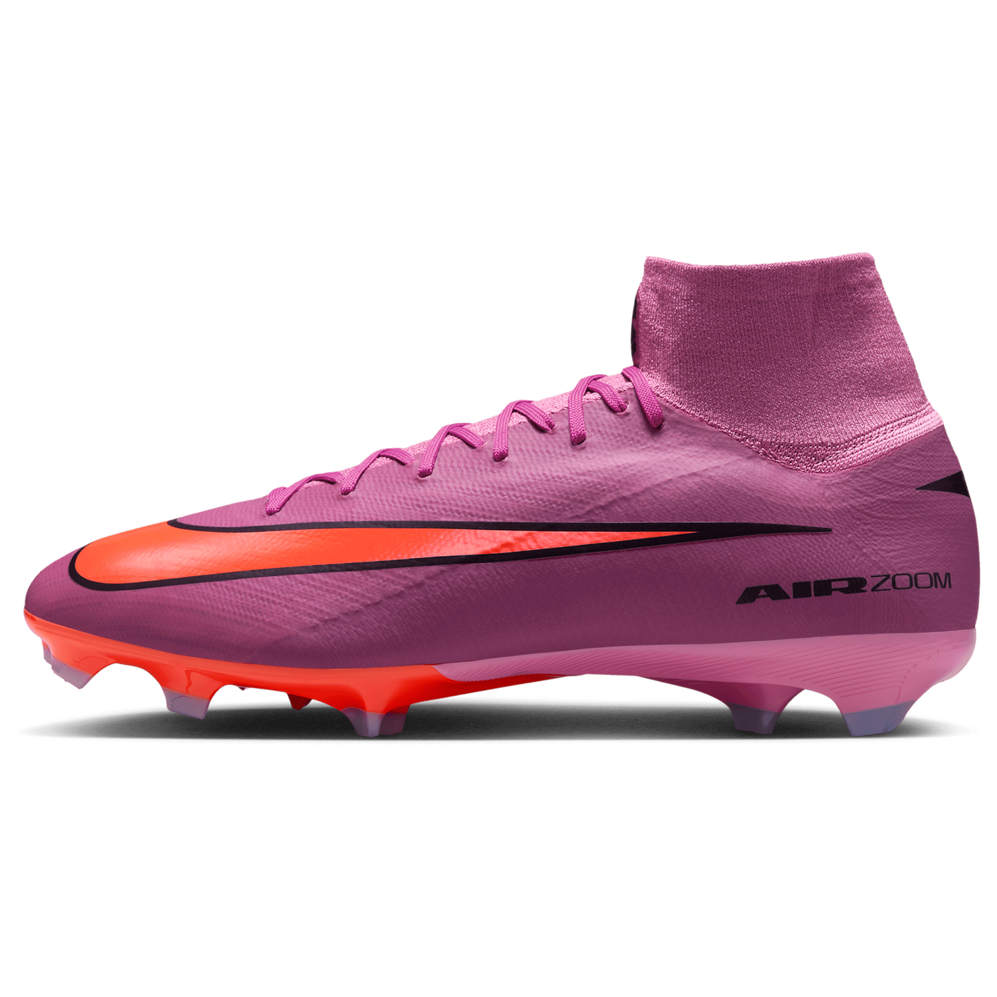 Nike Zm Superfly 10 Pro FG - Men's - Magic Flamingo/Black/Total Crimson