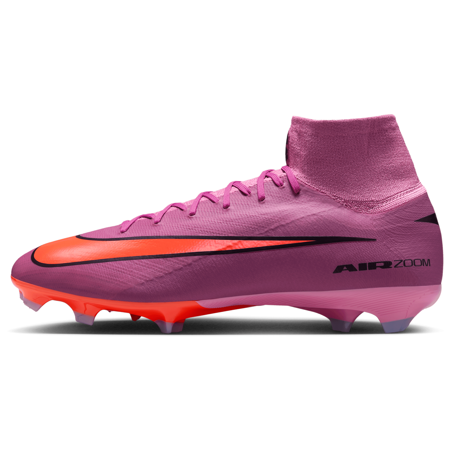 Nike Zm Superfly 10 Pro FG - Men's - Magic Flamingo/Black/Total Crimson