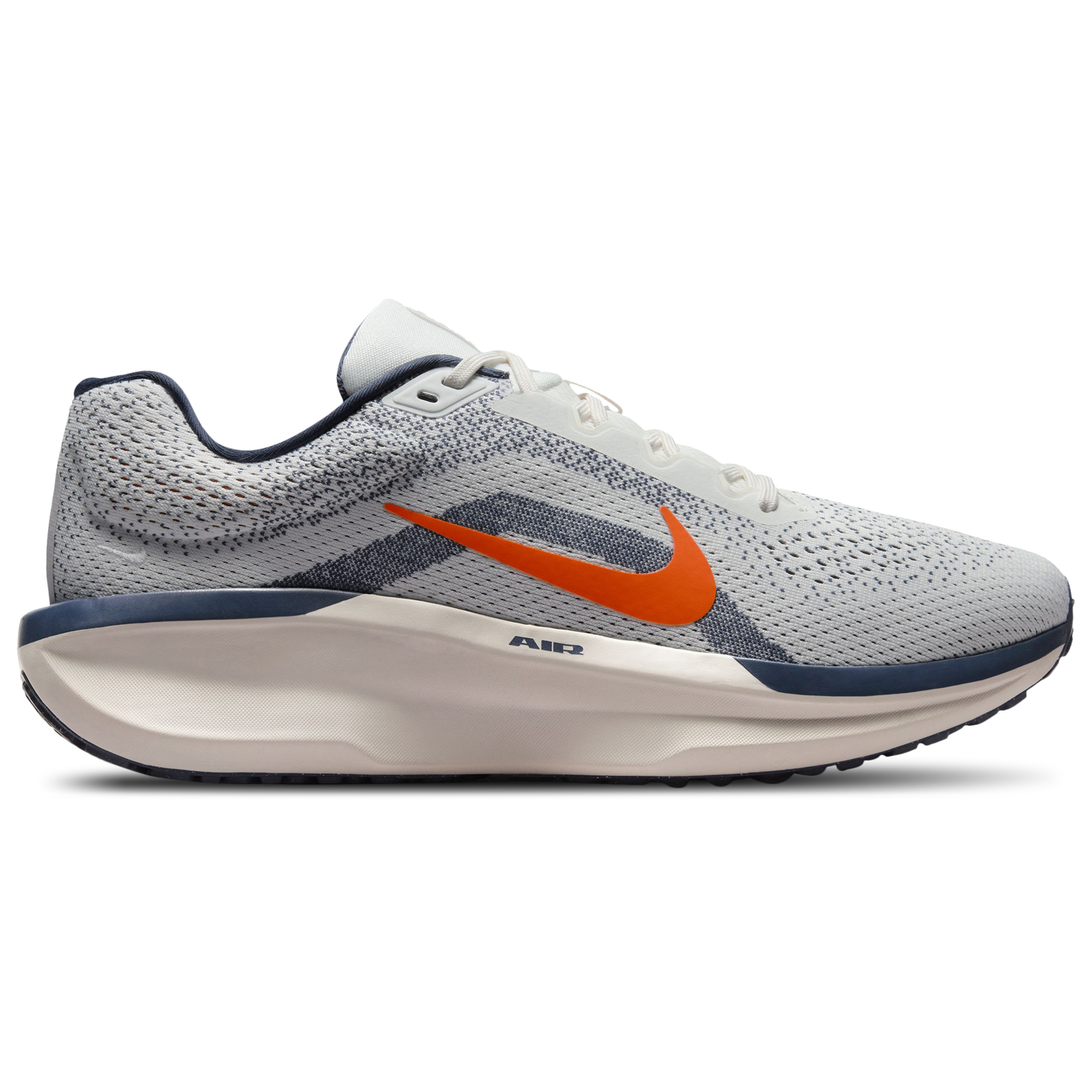 Nike Air Winflow 11 - Men's - Sail/Total Orange/Thunder Blue