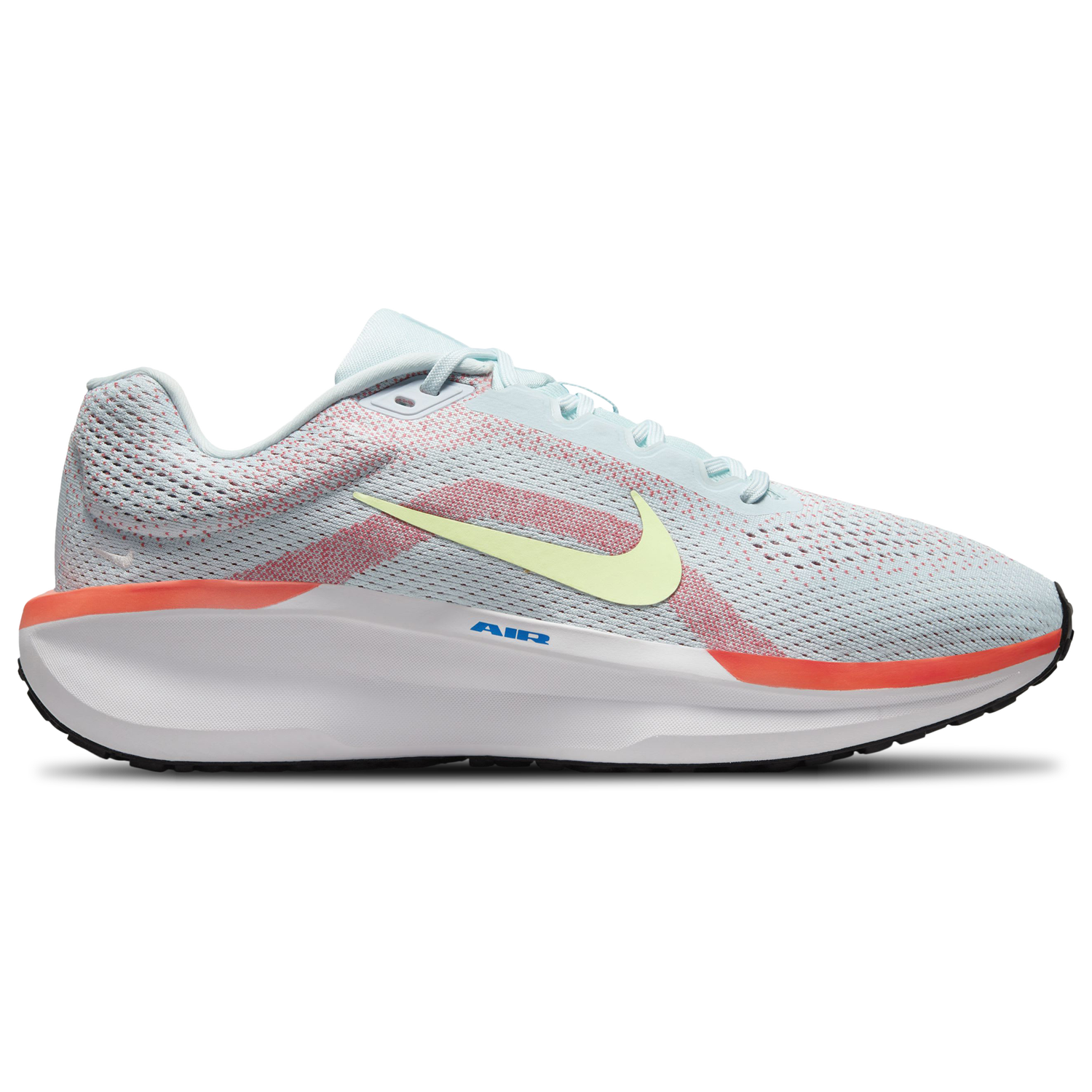 Nike Air Winflow 11 - Men's - Glacier Blue/Barely Volt/Bright Crimson