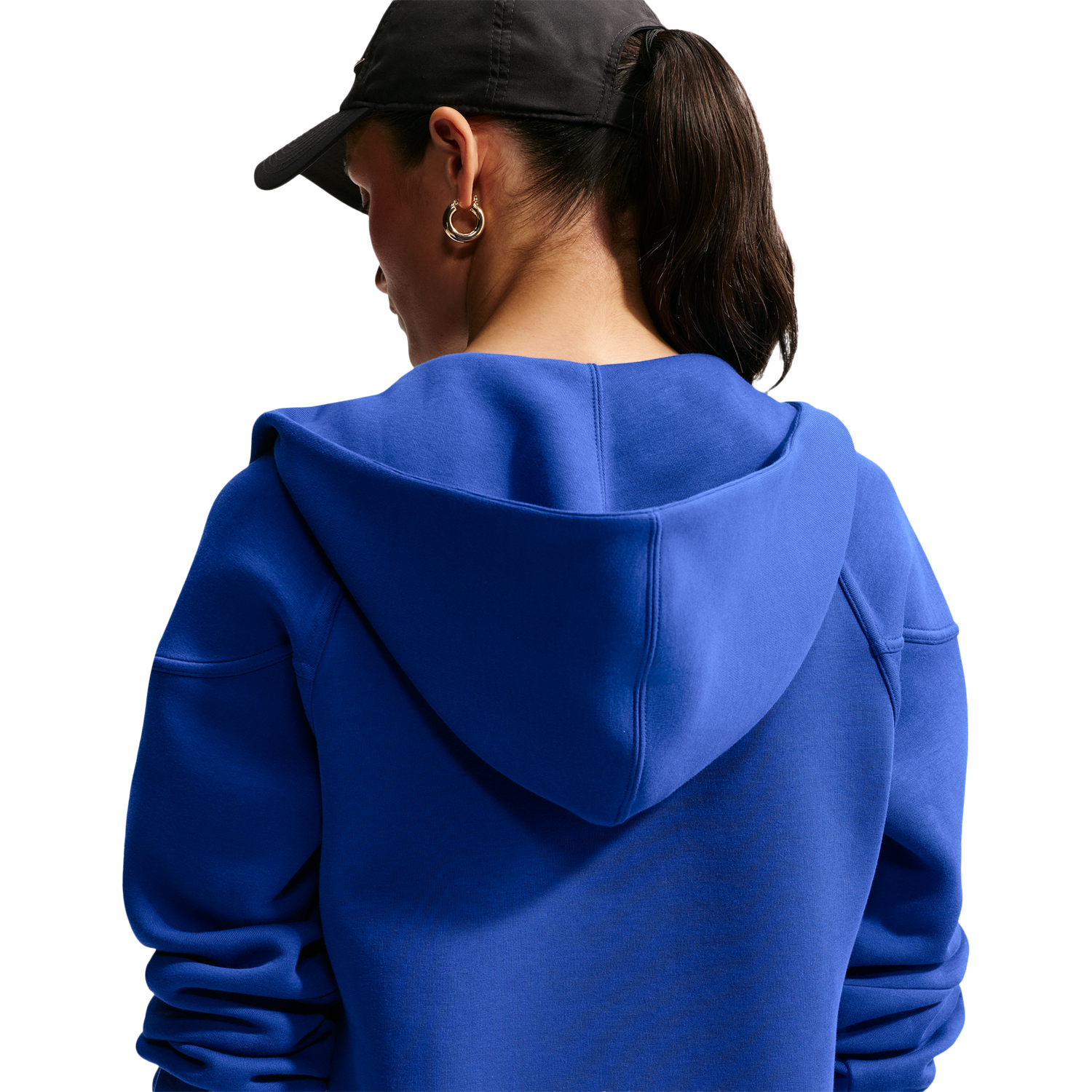 Nike NSW Tech Fleece WR Full-Zip Hoodie - Women's - Old Royal/Black