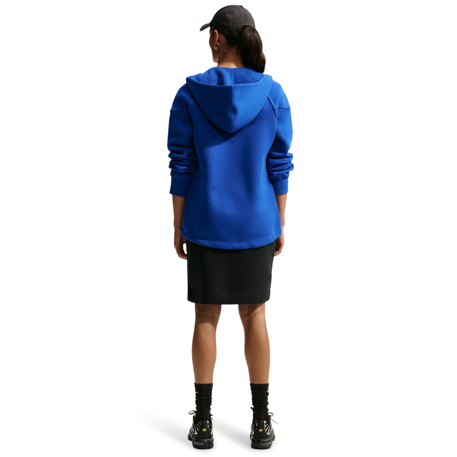 Nike NSW Tech Fleece WR Full-Zip Hoodie - Women's - Old Royal/Black