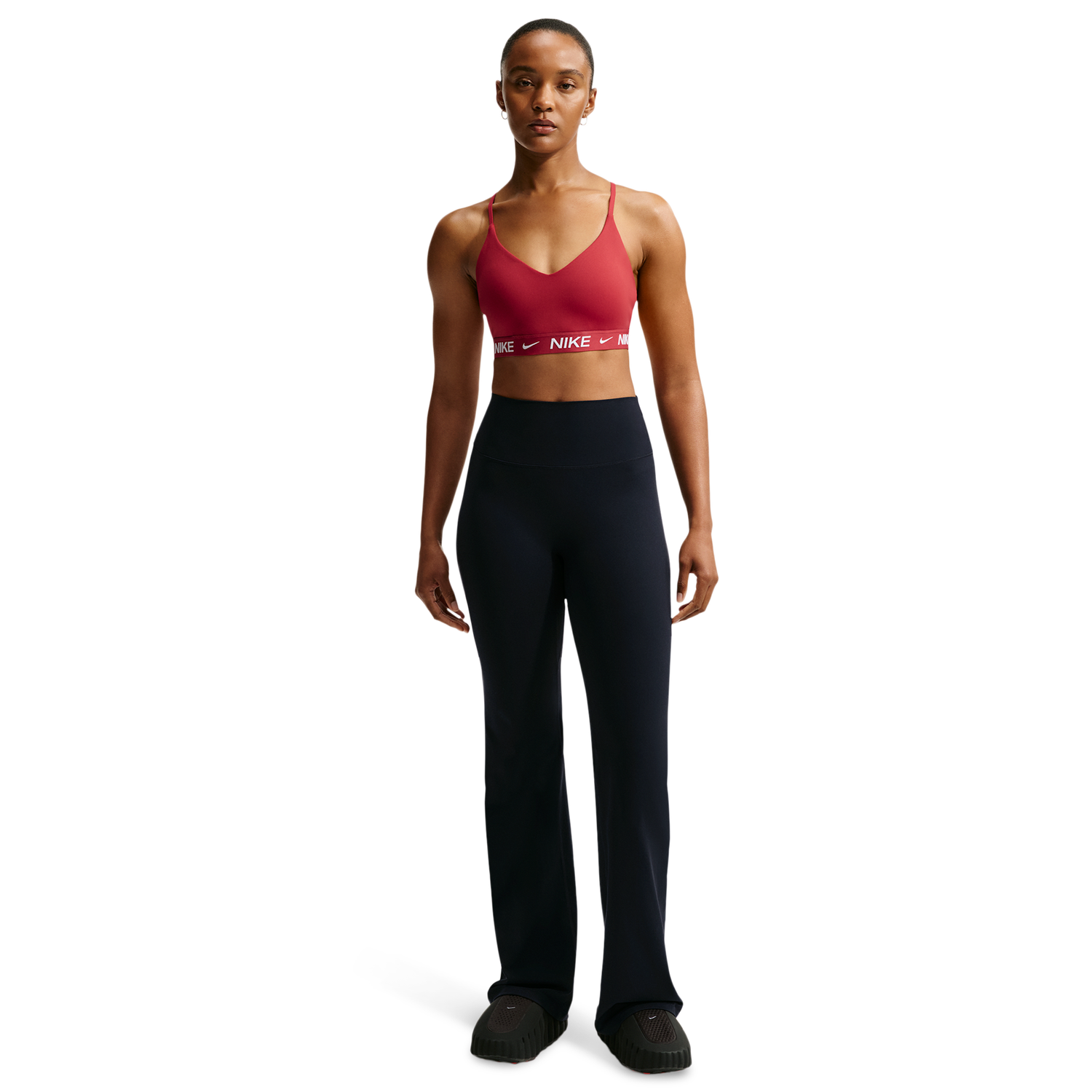 Nike Dri-FIT Indy Bra - Women's - Tough Red