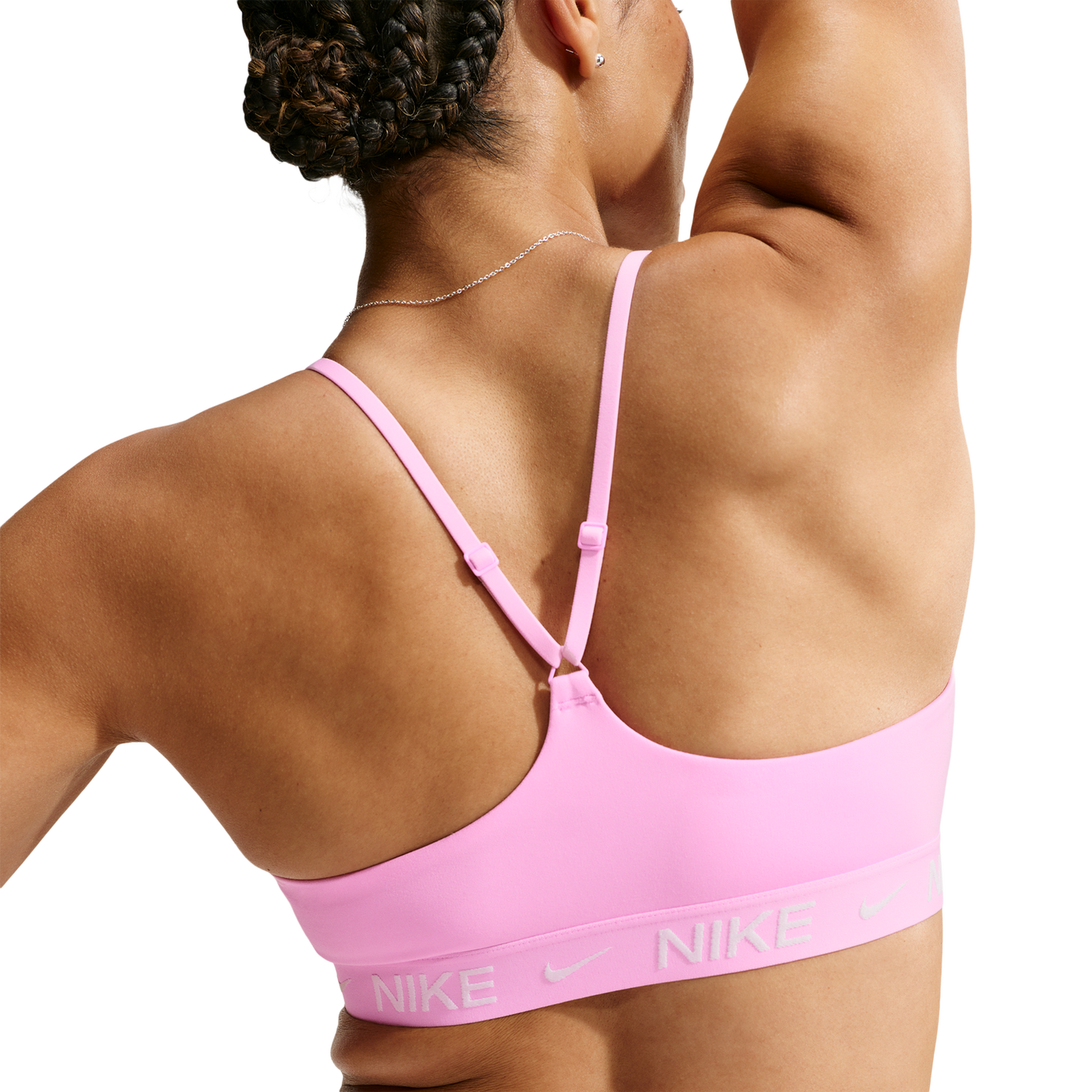 Nike Dri-FIT Indy Bra - Women's - Pink Rise