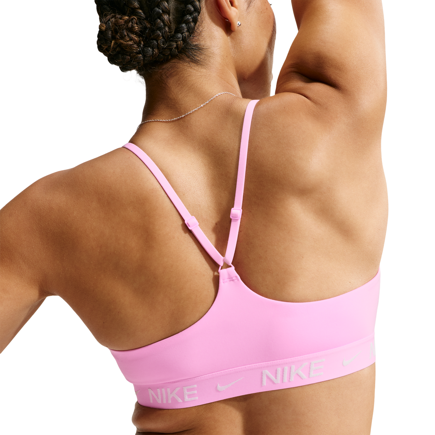 Nike Dri-FIT Indy Bra - Women's - Pink Rise