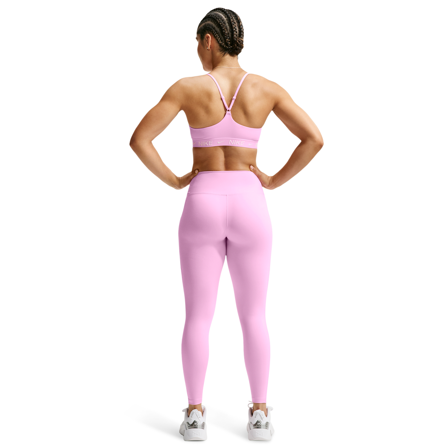 Nike Dri-FIT Indy Bra - Women's - Pink Rise