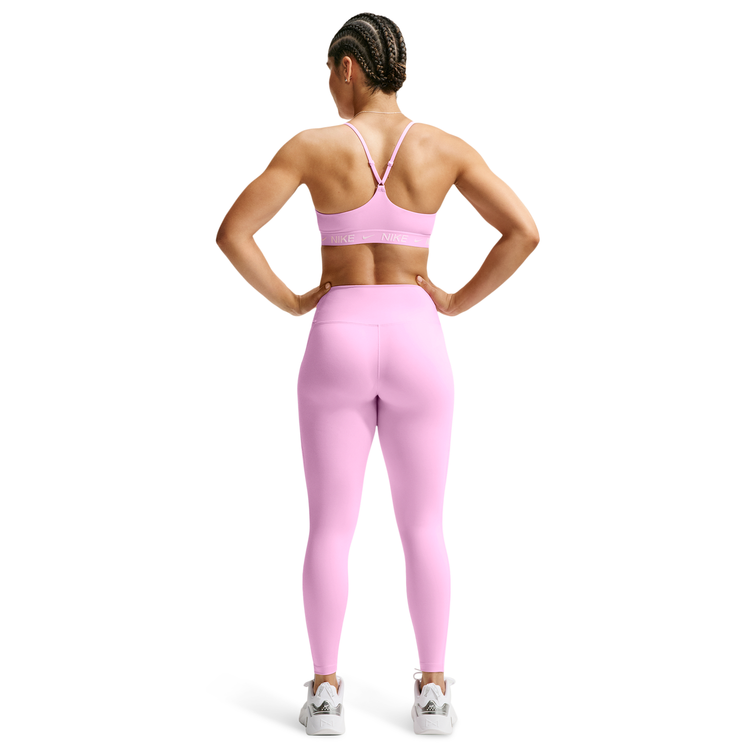 Nike Dri-FIT Indy Bra - Women's - Pink Rise