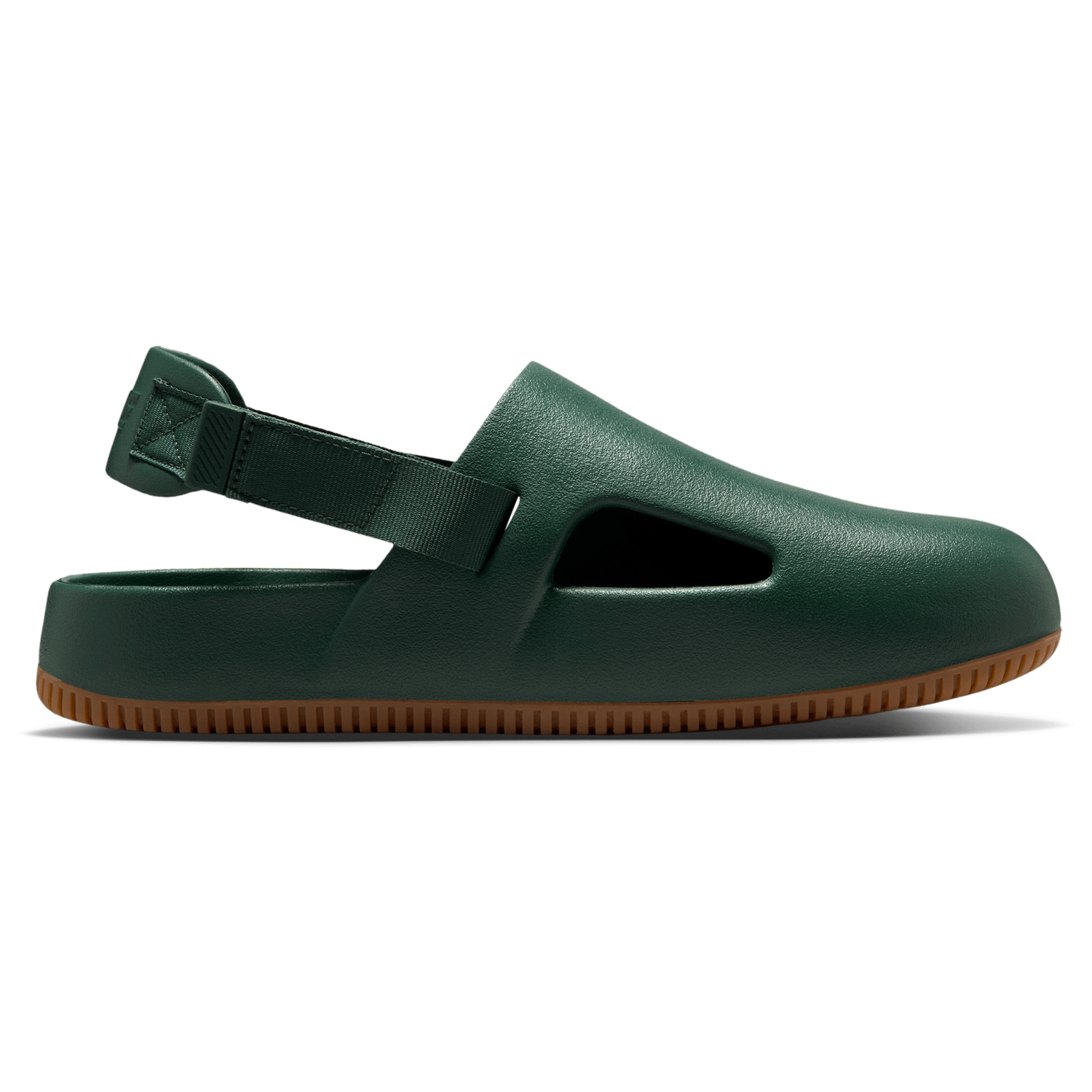 Nike Calm Mules - Men's - Fir/Fir/Gum Med Brown