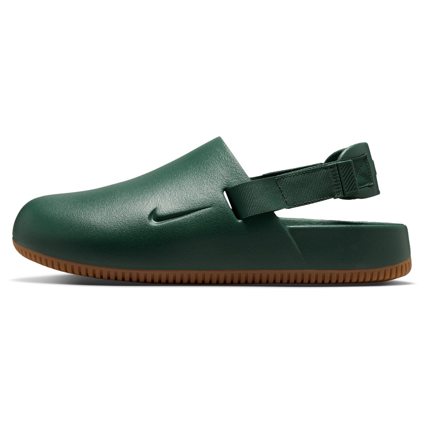 Nike Calm Mules - Men's - Fir/Fir/Gum Med Brown