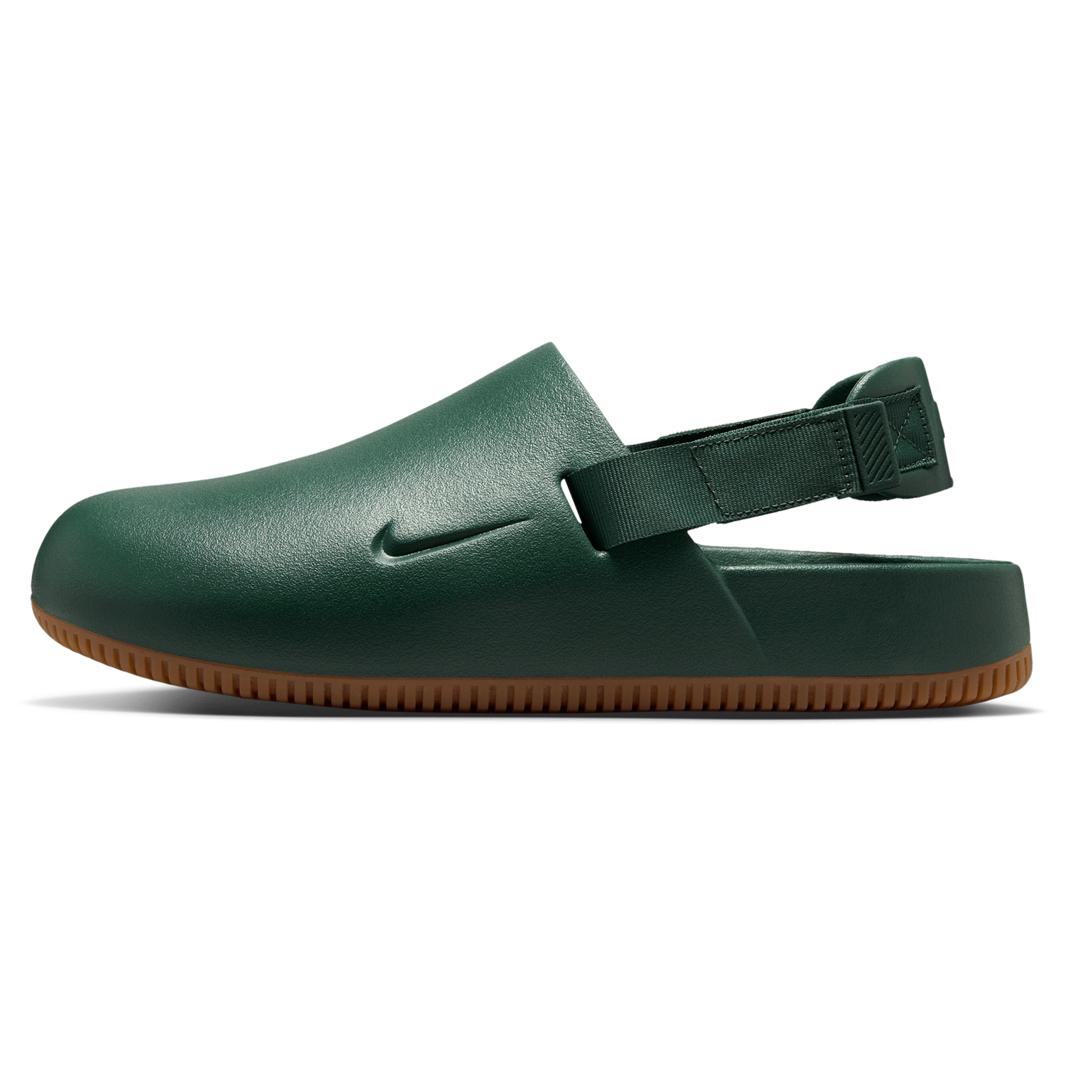 Nike Calm Mules - Men's - Fir/Fir/Gum Med Brown
