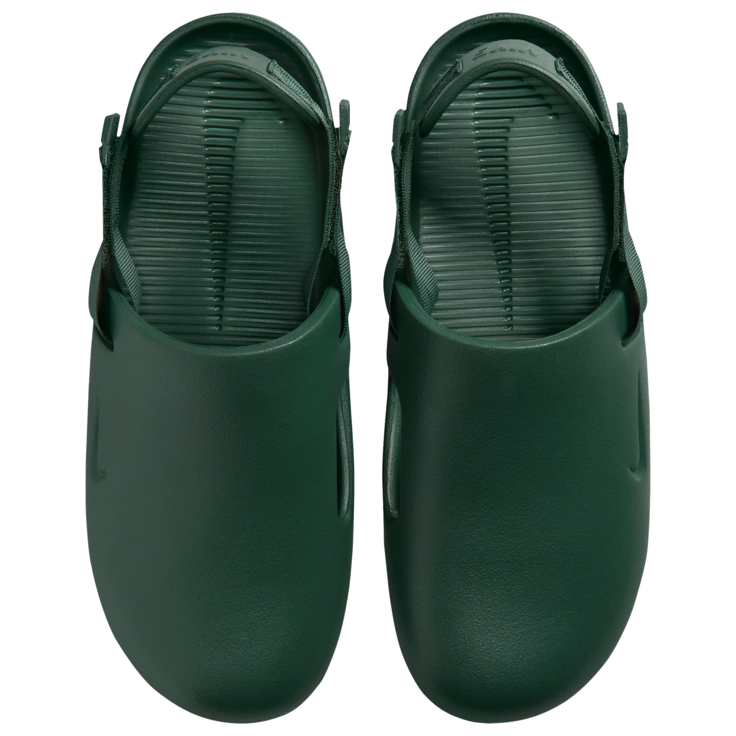 Nike Calm Mules - Men's - Fir/Fir/Gum Med Brown