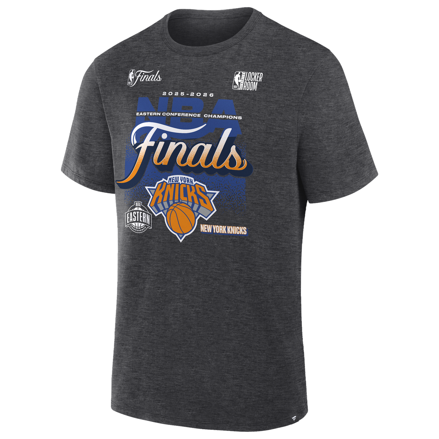 Fanatics Conference Champions Locker Room T-Shirt  - Men's - Charcoal Heather