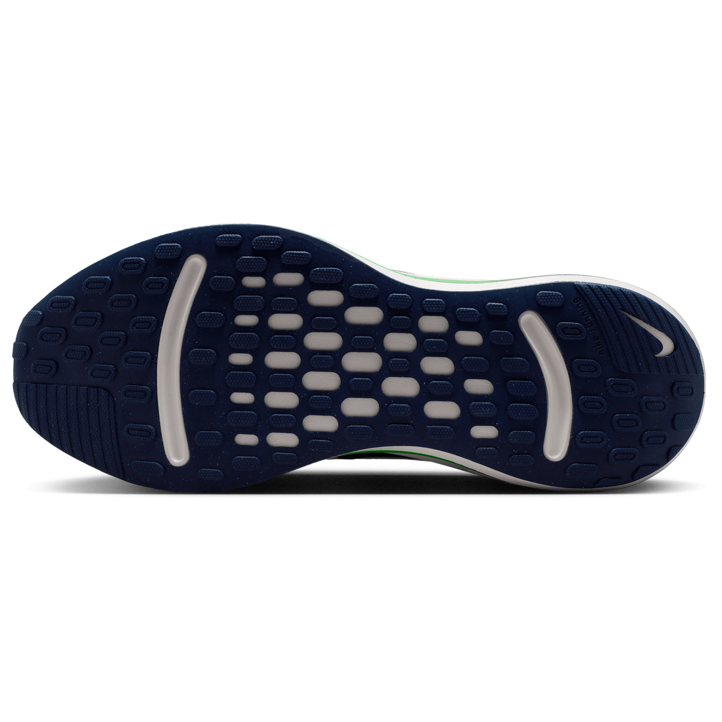 Nike Journey Run - Men's - Summit White/Midnight Navy/Green Spark