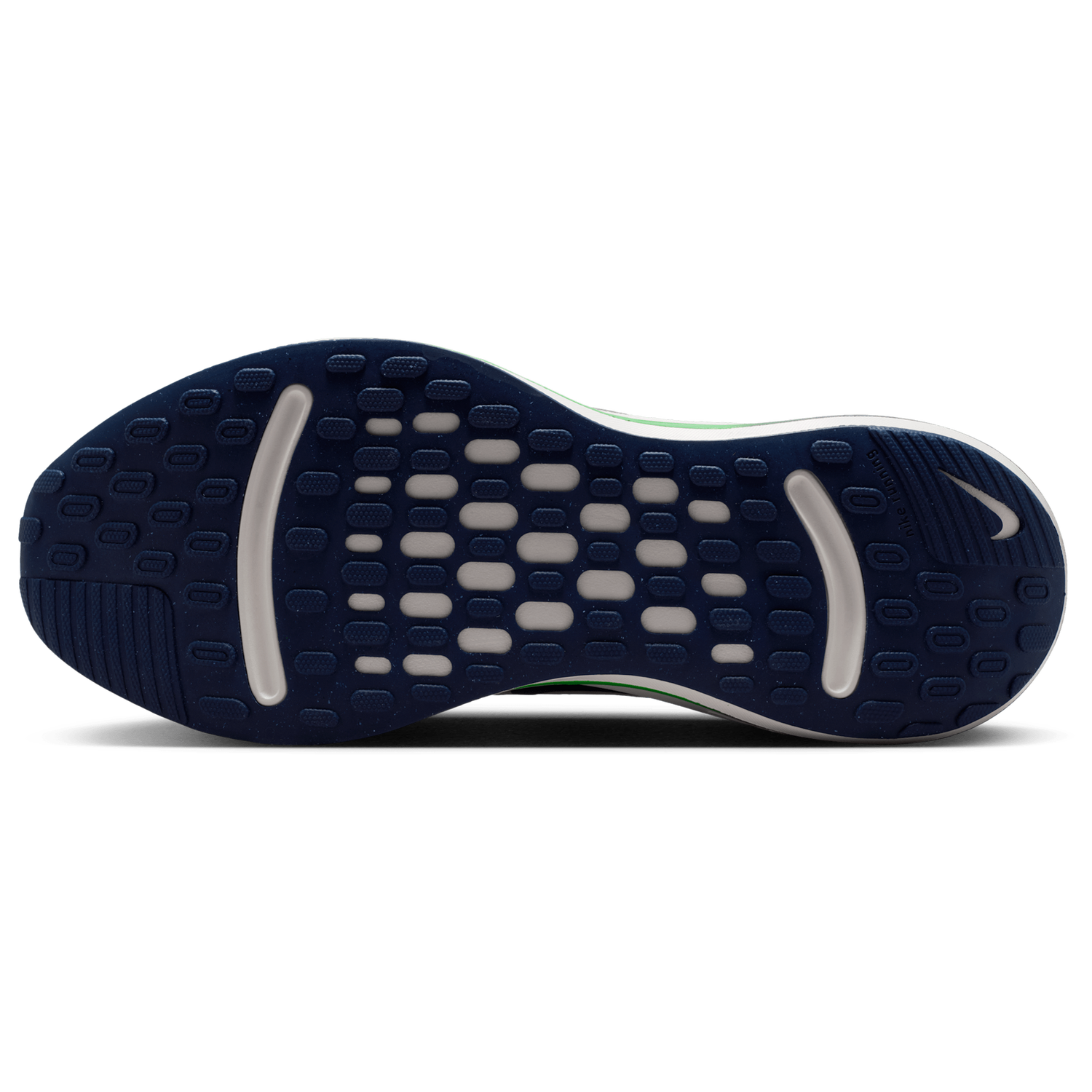 Nike Journey Run - Men's - Summit White/Midnight Navy/Green Spark