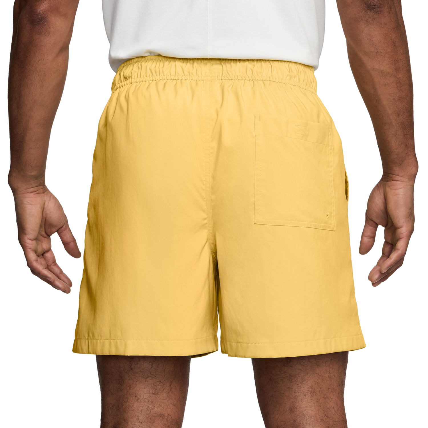 Nike Club Flow Shorts - Men's - Gold/White