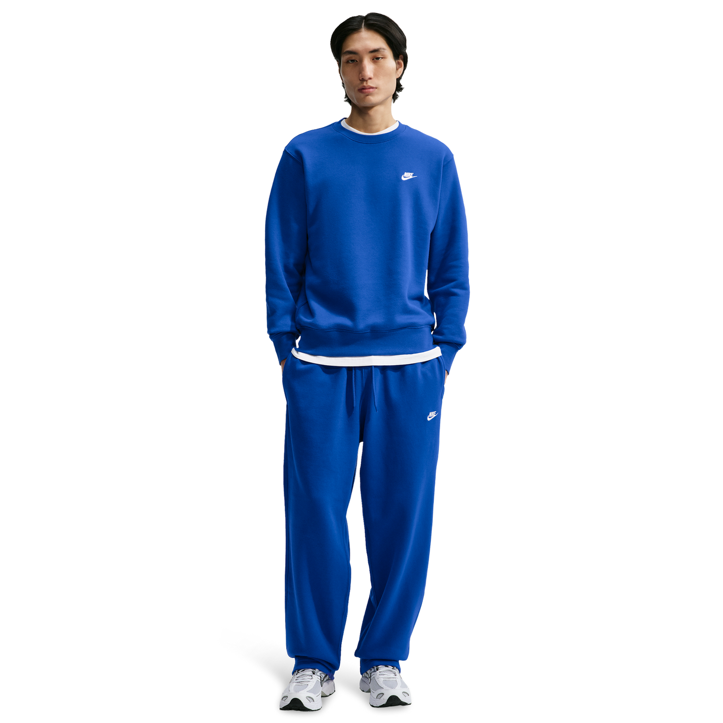 Nike Open Hem Club Pants - Men's - Old Royal/Old Royal/White
