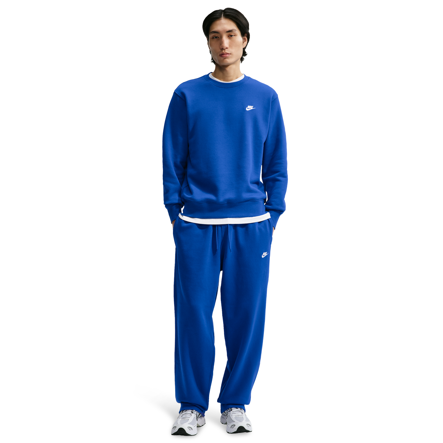Nike Open Hem Club Pants - Men's - Old Royal/Old Royal/White