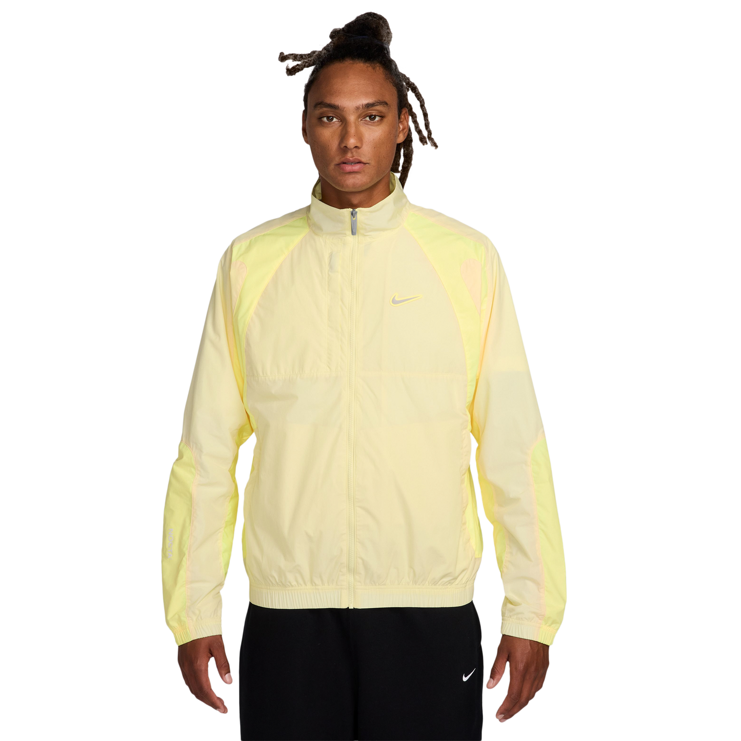 Nike NOCTA Track Jacket - Men's - Yellow/Gray