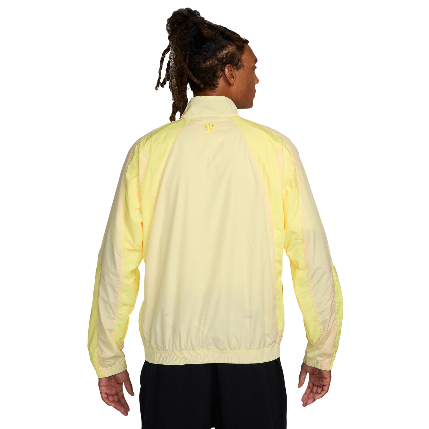 Nike NOCTA Track Jacket - Men's - Yellow/Gray