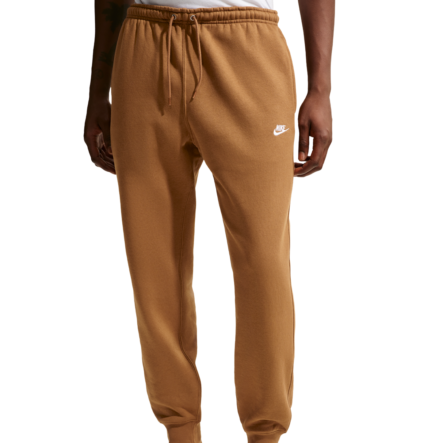 Nike Club Joggers - Men's - Ale Brown/White/Ale Brown