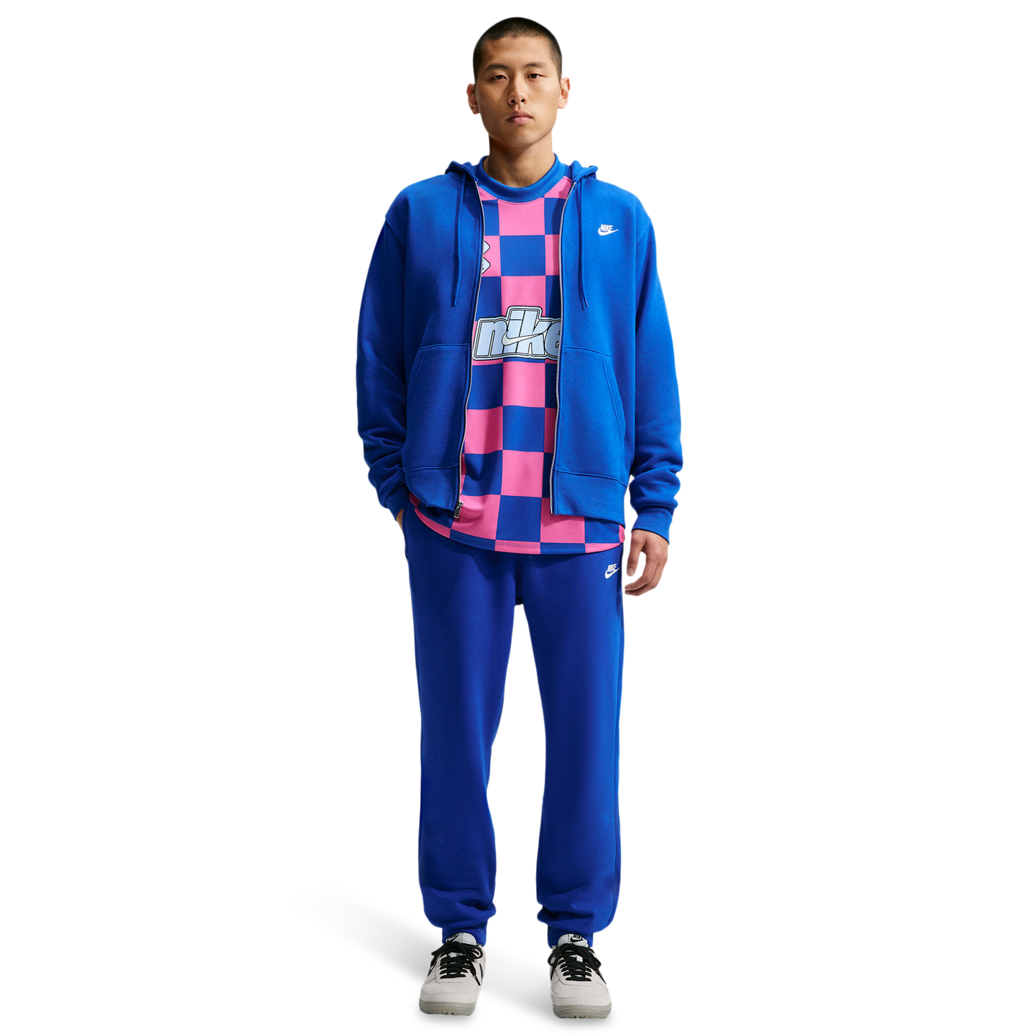 Nike Club Joggers - Men's - Old Royal/Old Royal/White