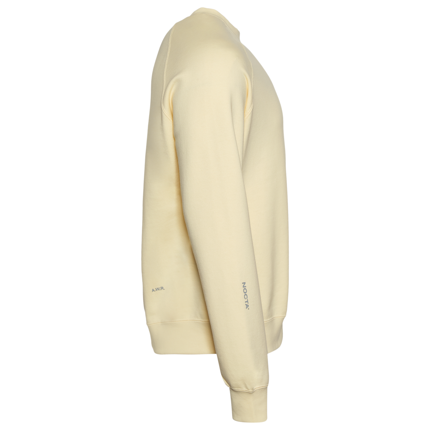 Nike NRG Nocta CS Fleece Crew - Men's - Gray/Yellow